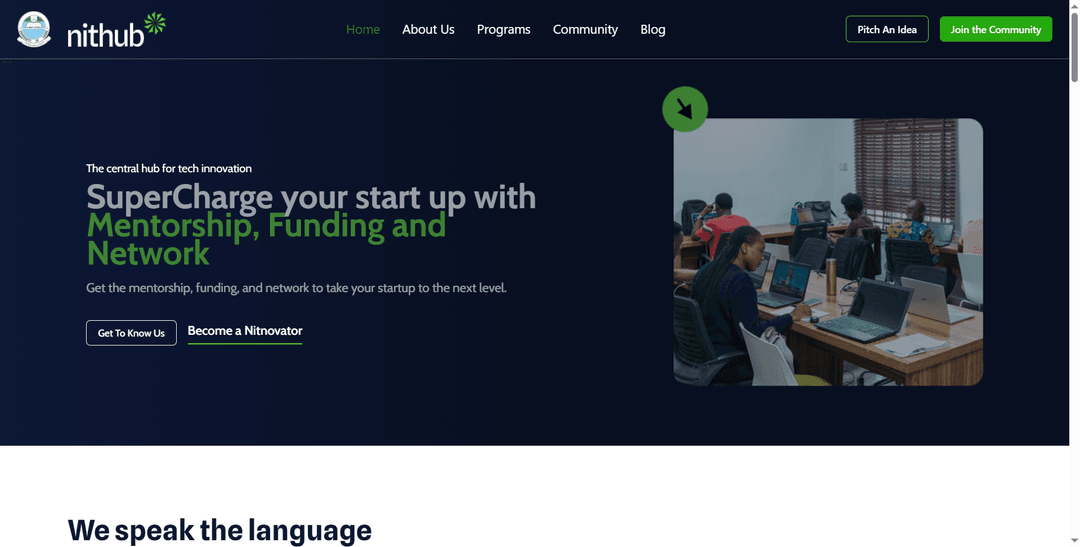 Nithub Website